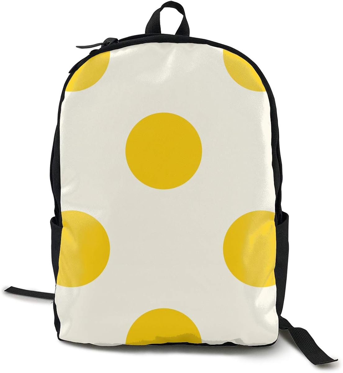 trendy yellow backpack