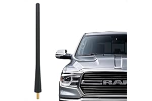 VAGMI 7 1/2 Inch Antenna Compatible with Dodge Ram & Ford F150 Antenna,Car Wash Proof, Easy Installation,Strong Reception,for
