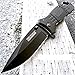TAC Force Spring Assisted Opening Tactical Rescue Folding Knife Pocket (Black) primary