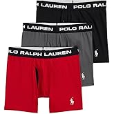 POLO RALPH LAUREN mens 3-pack Perfect Pouch Boxer Briefs