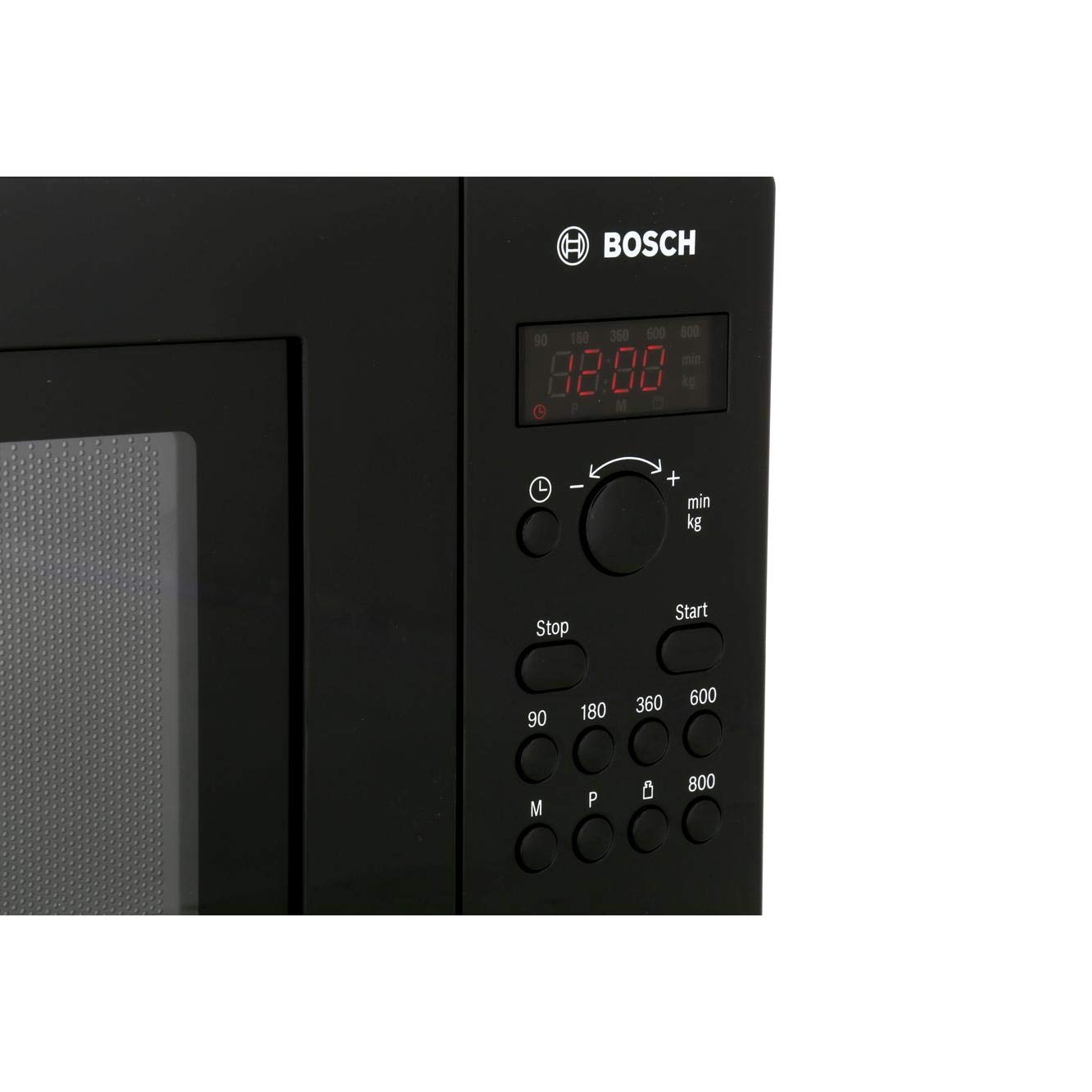 Bosch HMT75M461B, Negro, 462 x 320 x 280 mm, LED - Microondas