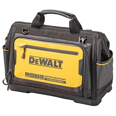 DEWALT DWST60103 Pro 16" Open Mouth Tool Bag 19 Pockets 25kg Water Resistant