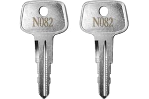 Hugexpen N082 Key Replacement for Thule Rack Core, Key Cylinder for Bike Rack Lock, Roof Cargo Lock, Roof Rack Locks, Cross Bars, Towers, Ski Rack Etc