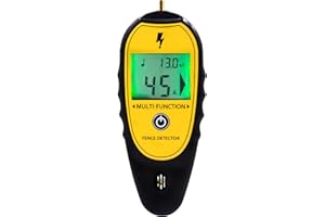 M MINGYA Electric Fence Tester and Fault Finder, 15KV Digital Electric Fence Voltage Tester 200V‑15000V