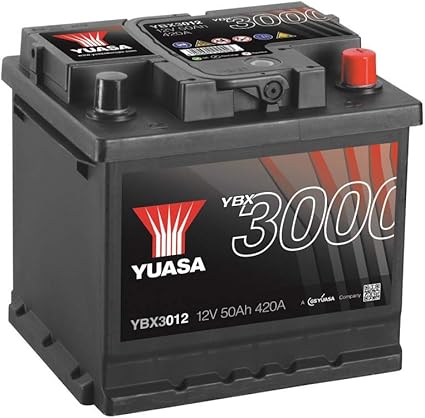 Amazon.fr : YUASA - BATTERIE YUASA YBX3012 12V 50AH 420A
