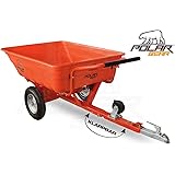 Hänger Anhänger für Rasentraktor Kipper 225 kg Nutzlast: Amazon.de: Garten