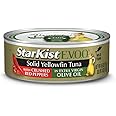 StarKist E.V.O.O. Solid Yellowfin Tuna with Crushed Red Peppers and Extra Virgin Olive Oil, 4.5 oz Can, Pack of 12