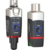 Xvive U35 Dynamic Microphone Wireless System with 5.8GHz XLR Transmitter and Receiver