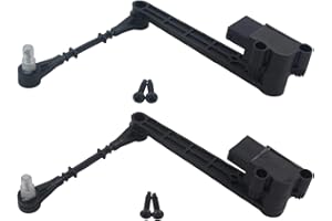 Weonefit Pair Rear Air Suspension Height Level Sensors Replacement for Land Rover Range Rover 4.2L 4.4L 5.0L V8 2003-2012 LR020628 LR020629 (Left & Right)