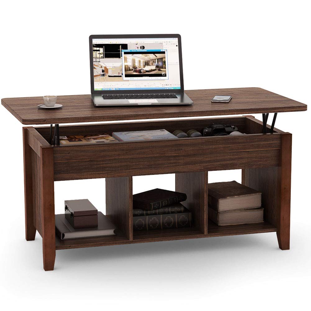 Best rolling lift top coffee table