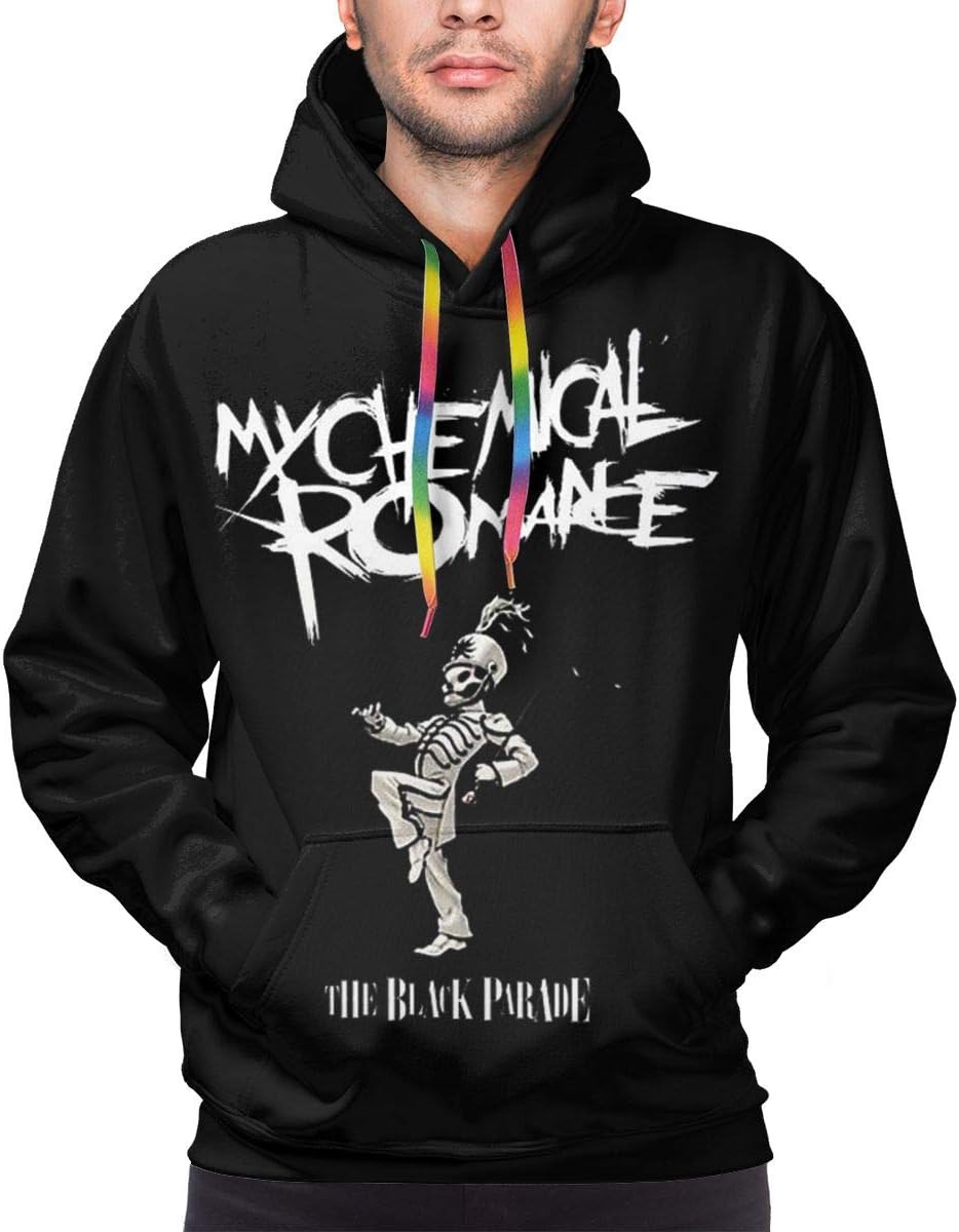 Henshengl125 Men's My Chemical Romance Trend Hooded Sweatshirt