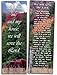 eThought Bible Verse Cards - Favorite Bible Verses - Assorted Pack of 50 Bookmark Size Cards