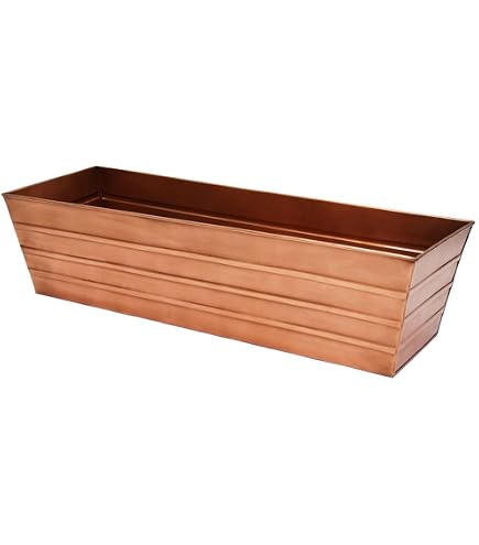 Mayne Inc. Acadia Fensterkasten 91,4 Cm - Graphitgrau, Doppelwandig Mit Wasserspeicher Für Balkon & Terrasse