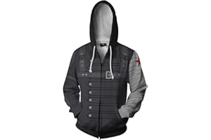 WKDFOREVER 3D Captain Fashion Cosplay Hoodie Jacket