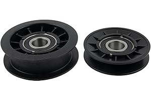 Lawn Mower Idler Pulley Set for GX20286 GX20287, Deck Belt Tensioner Pulleys Replacement Parts for Garden Tractor & Riding Mo