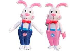 YB-OSANA 2 Packs Inflatable Animal Costume Halloween Blow up Cosplay Costume for Adult/Halloween/Christmas Parade/Birthday