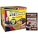 FITCRUNCH Snack Size Protein Bars | Designed by Robert Irvine | World’s Only 6-Layer Baked Bar | Just 3g of Sugar & Soft Cake Core (18 Snack Size Bars + Protein Included, Chocolate Peanut Butter)