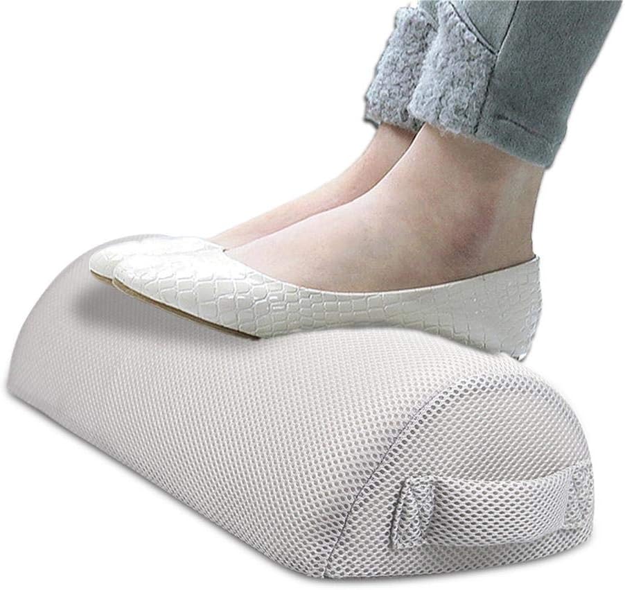 Ingeniously Foot Rest for Under Desk, Non-Slip Bottom Surface High Rebounding Foam Foot Rest Cushion for Office Home and Travel