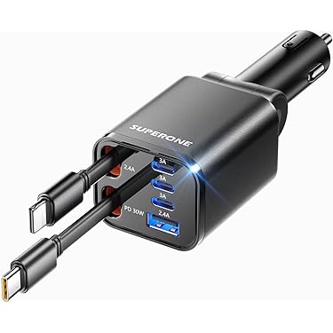 Amazon Best Sellers: Best Cell Phone Automobile Chargers