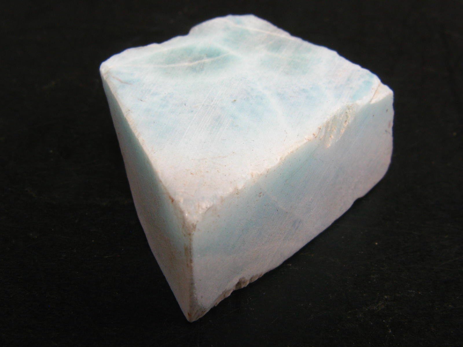 Polished Larimar Piece From Dominican Republic - 1.2"