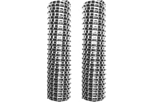 Vanclearidea Replacement Lower Nozzle Hose for Shark Rocket HV300, HV301, HV302, HV320, HV321 Vacuum Cleaner Soft Duct Hose 6" x 1.25" 2pcs