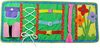 Jouets D Eveil Livre En Tissu Pour Bebe Jeu Peluche Montessori Enseignement Habiller Jouets Educatifs Pour Enfant Bebe Amazon Fr Cuisine Maison