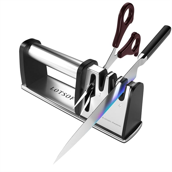 Knife Sharpeners Scissor Sharpening Multitool 4 in 1