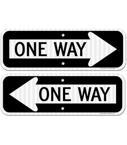 Amazon.com: One Way Sign