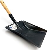 TDBS The Dustpan and Brush Store Coal Shovel 9 Inch Wooden Handle view 1