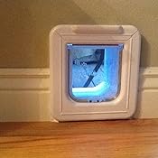 Amazon.com : Cat Mate Elite Microchip Cat Door With Timer ...