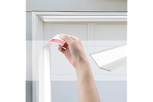 ALOPHOTY Garage Door Seal Top and Sides - 40 Ft Garage Door Weather Stripping Side Seal, Heavy Duty Weatherproof TPE, Insulates, Prevents Drafts, Easy Installation for Homeowners and DIYers