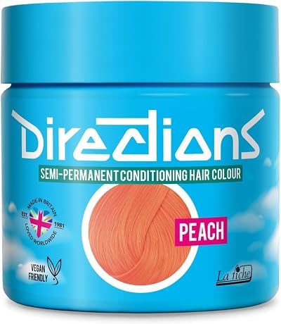 La Riche Directions Peach Semi-Permanent Hair Color 88ml New