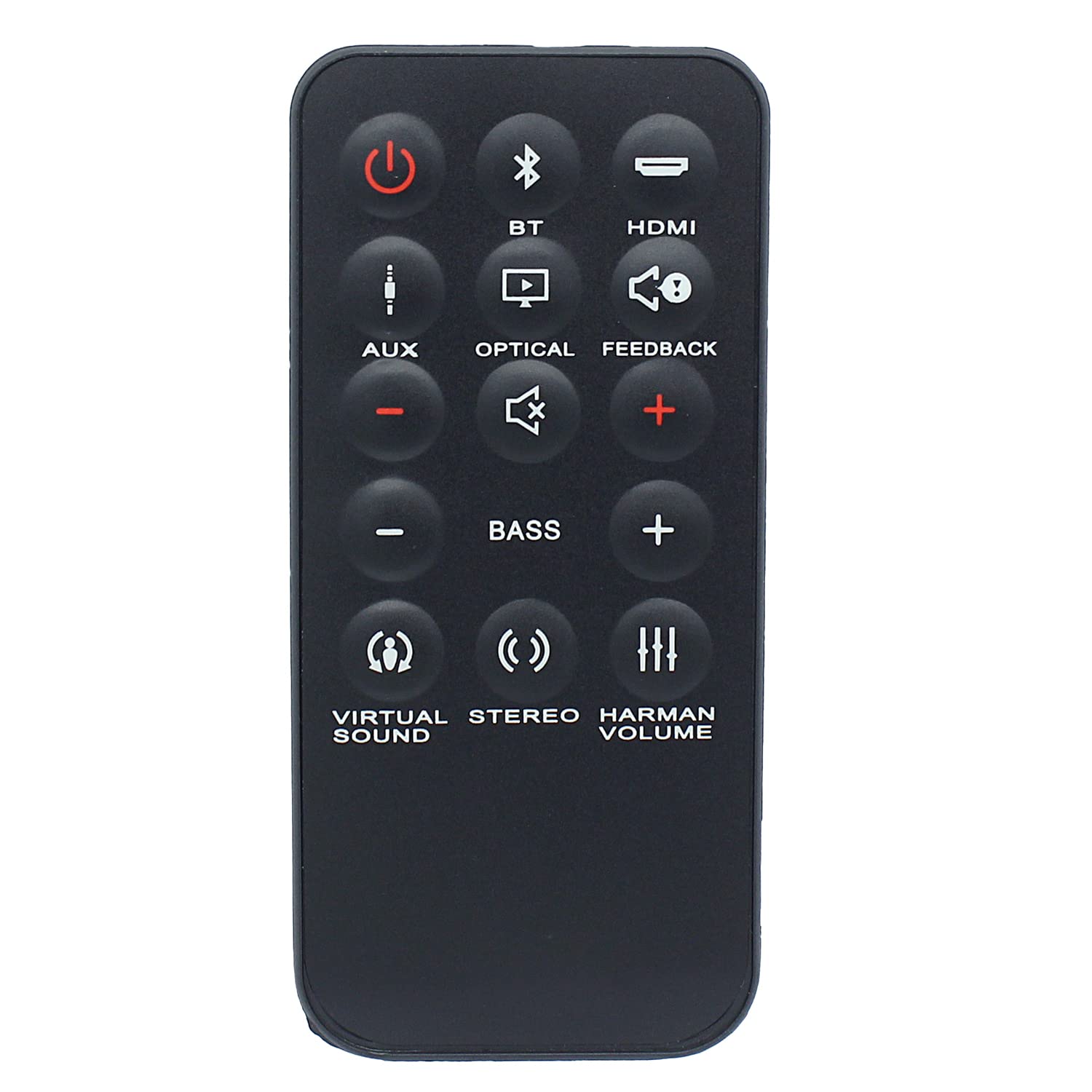 SB250 SB350 Remote Control Replacement for JBL Home Cinema 2.1 Soundbar