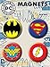 Ata-Boy DC Comics Classic Logos Set of 4 1.25