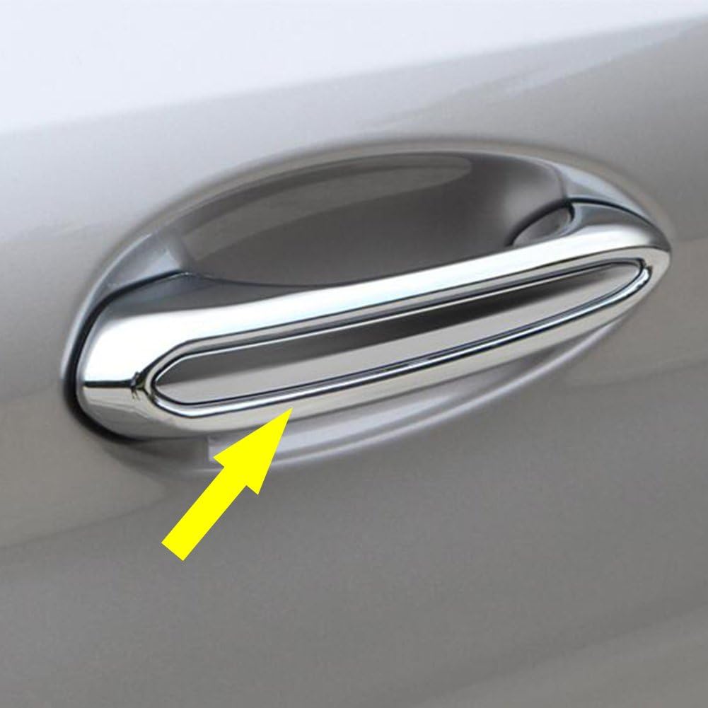 Rqing For BMW New 5 SERIES Sedan (G30) 530i 530e 540i M550i 2017 2018 2019 2020 Chrome Door Handle Cover Trims