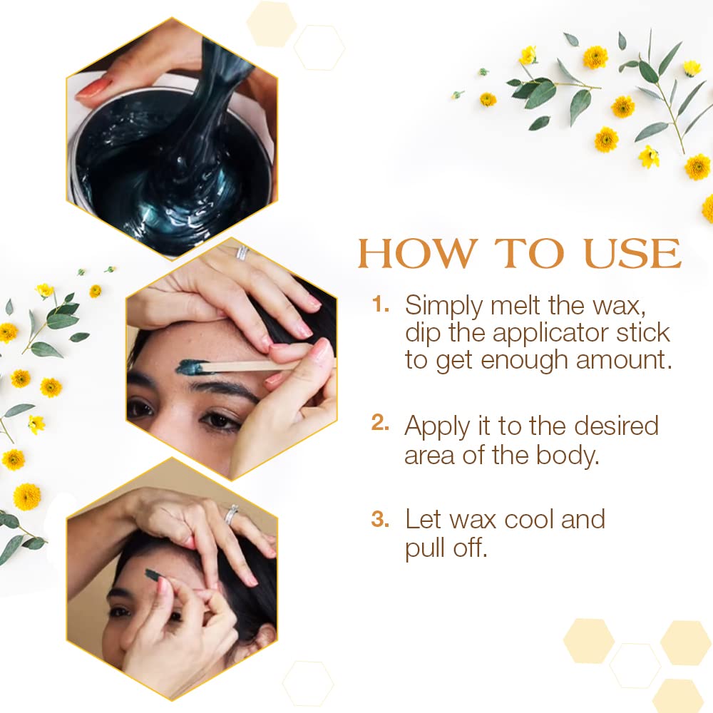 GiGi Eyebrow Wax Sticks for Hair Removal – Small, Fine Applicator Stick, Wooden Waxing Sticks for Face & Eyebrows, 100 ct