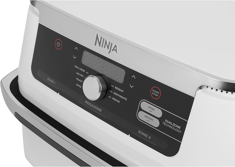 Foodi FlexDrawer, Friggitrice ad Aria Ampia, 10,4L, Bianco
