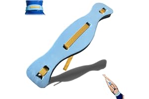 Swimming Belt - Adjustable Foam Flotation Aid Training Belt, 57 x 14 x 3 cm for Learning to Swim, Buoyancy Waistband Pool Acc