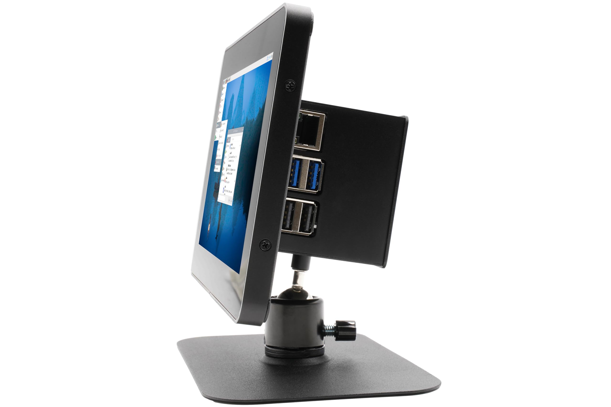 Photo 1 of KKSB Display Stand for Raspberry Pi 5 Touch Display 2 with Case for HATs