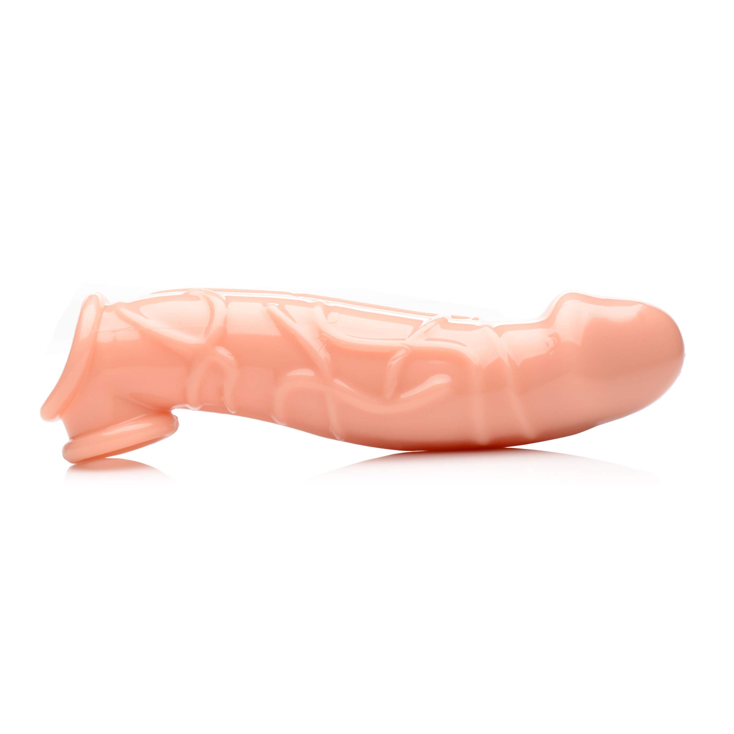 Size Matters: 2 Inch Flesh Cock Sleeve Extender, for Male & Adult Couples