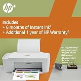HP Inkjet Printer White 26K72B Print Copy Scan Wireless view 3