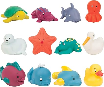 12-Pack Little Animal Squirts Fun Bath 