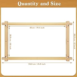 Needlepoint Embroidery Tapestry Scroll Frame Cross