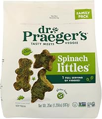 Dr Praegers, Spinach Littles Kids Value Pack, 20 Ounce
