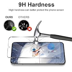 AYCFING 2+2 Pack Galaxy S23 Plus Tempered Glass