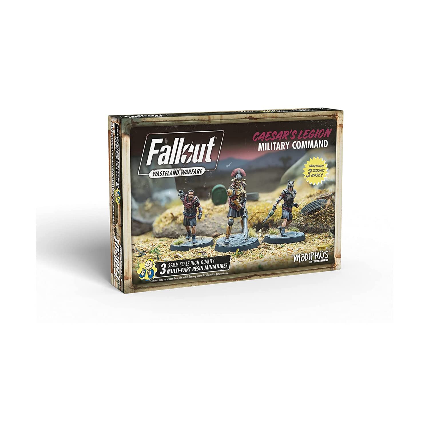 Modiphius, Fallout: Wasteland Warfare - Caesar's Legion: Military Command