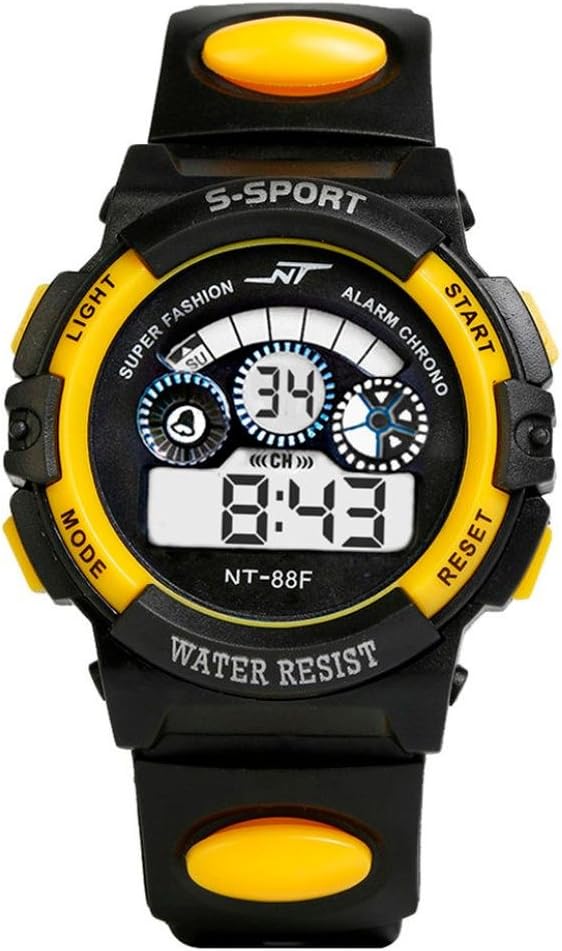 Festiday Electronic Watches for Men Fashion Casual Sport Digital Cool Smart Movement Alarm Date Multi Function Watches Sale 50 M Waterproof Watches Gentlemen Gift