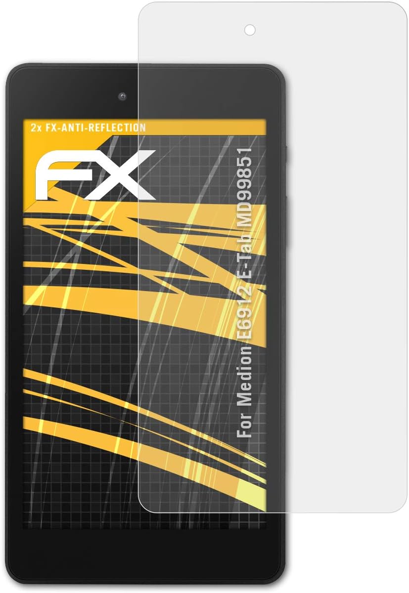atFoliX Screen Protector compatible with Medion E6912 E-Tab MD99851 Screen Protection Film