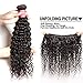 Jolia Hair 8A Virgin Brazilian Hair Weave 8 10 12inch Tight Curly Weft Hair Extensions Human Hair 3 Bundles Double Weft Natural Black no Shedding