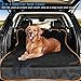 Lantoo Dog Seat Cover, Large Back Seat Pet Seat Cover Hammock for Cars, Trucks, SUVs with Nonslip Backing, Side Flaps, Waterproof, Soft